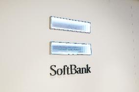 Softbank signage and logo
